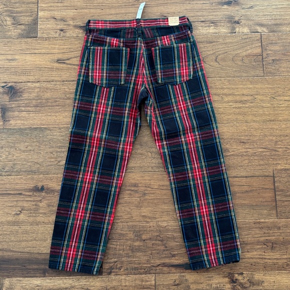 J.Crew Classic five-pocket brushed twill pant in plaid  - 31 x 30 - Picture 9 of 11